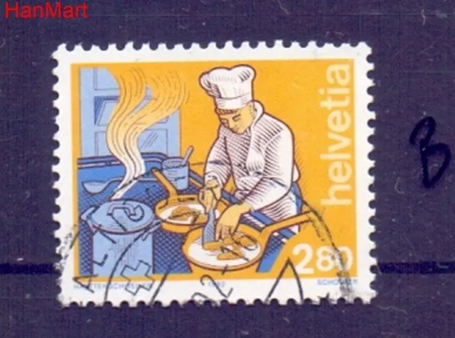 Znaczek Szwajcaria 1992 Stemplowane