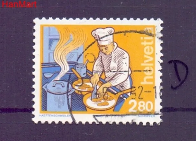Znaczek Szwajcaria 1992 Stemplowane