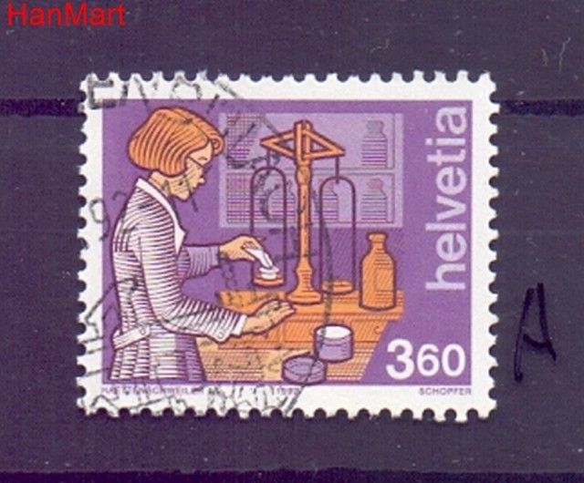 Znaczek Szwajcaria 1992 Stemplowane