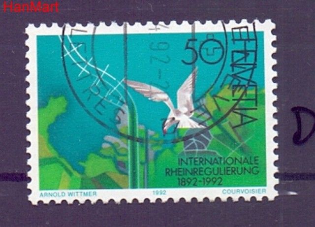 Znaczek Szwajcaria 1992 Stemplowane