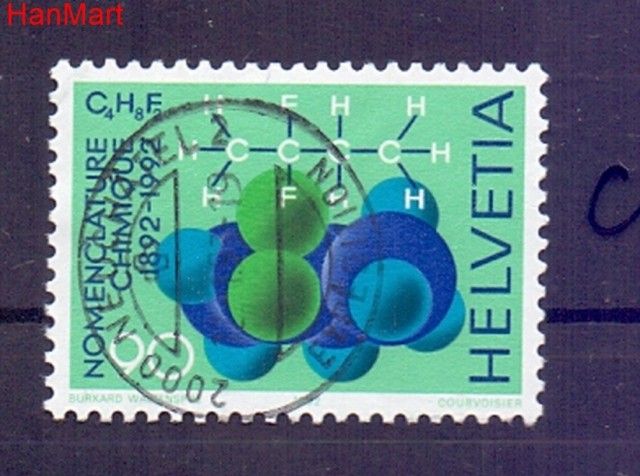 Znaczek Szwajcaria 1992 Stemplowane