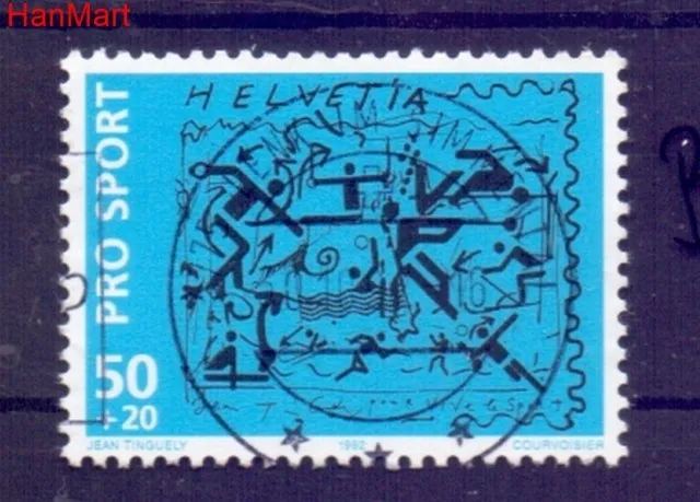 Znaczek Szwajcaria 1992 Stemplowane
