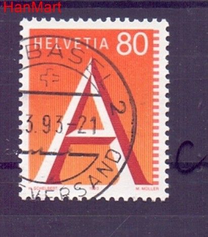 Znaczek Szwajcaria 1993 Stemplowane