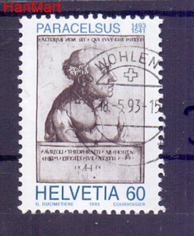 Znaczek Szwajcaria 1993 Stemplowane