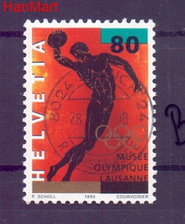 Znaczek Szwajcaria 1993 Stemplowane