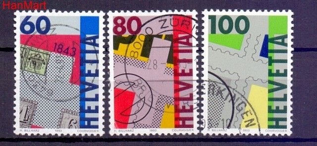 Znaczek Szwajcaria 1993 Stemplowane