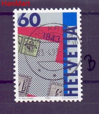 Znaczek Szwajcaria 1993 Stemplowane
