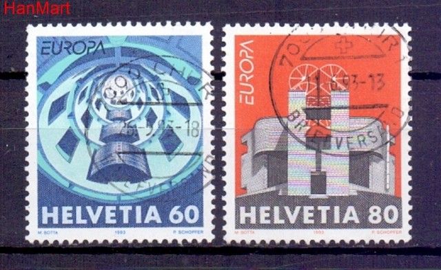 Znaczek Szwajcaria 1993 Stemplowane