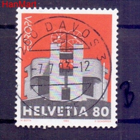 Znaczek Szwajcaria 1993 Stemplowane