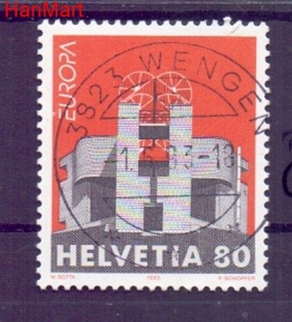 Znaczek Szwajcaria 1993 Stemplowane