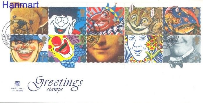Znaczek Wielka Brytania 1991 FDC