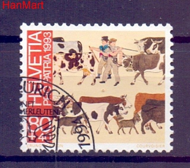 Znaczek Szwajcaria 1993 Stemplowane