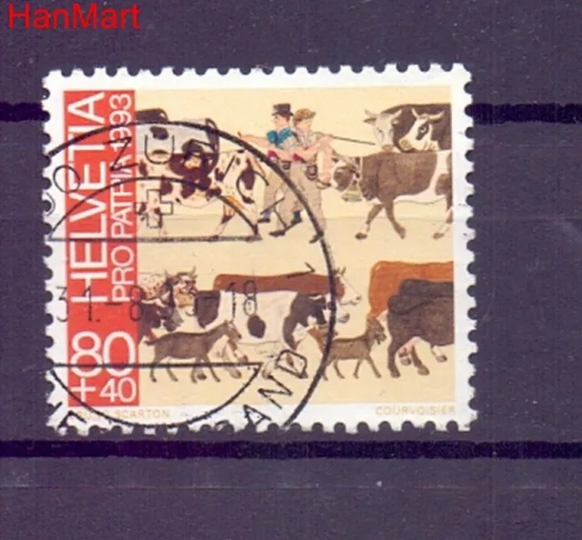 Znaczek Szwajcaria 1993 Stemplowane