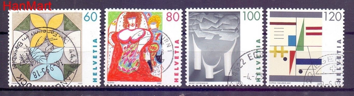 Znaczek Szwajcaria 1993 Stemplowane