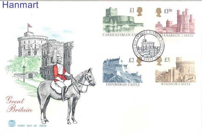 Znaczek Wielka Brytania 1992 FDC