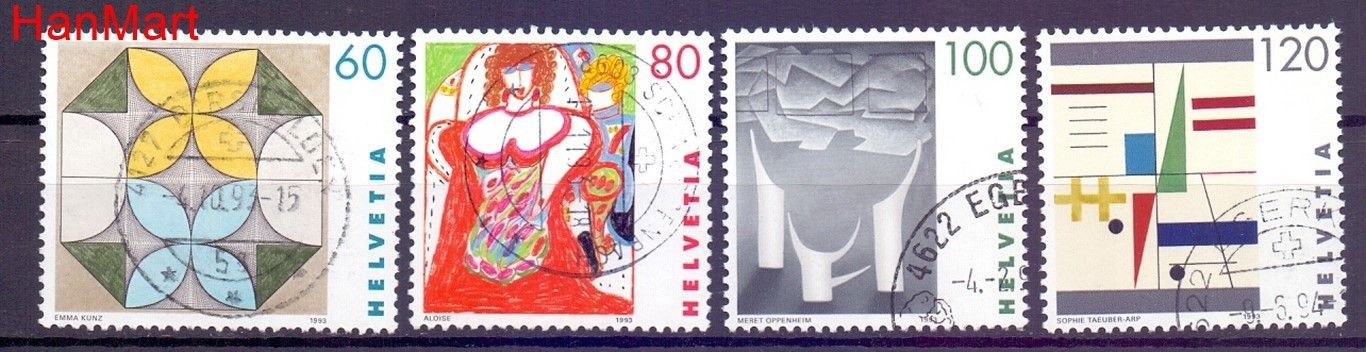 Znaczek Szwajcaria 1993 Stemplowane