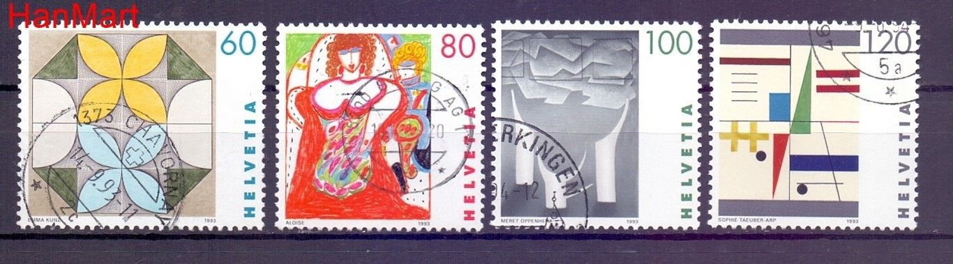 Znaczek Szwajcaria 1993 Stemplowane