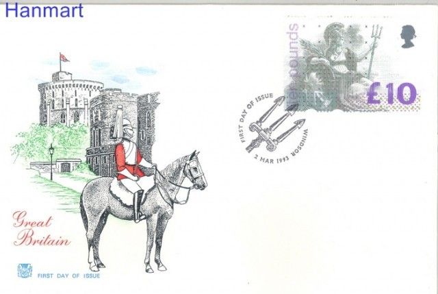 Znaczek Wielka Brytania 1993 Mi 1445 FDC