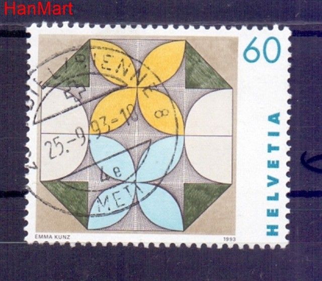 Znaczek Szwajcaria 1993 Stemplowane
