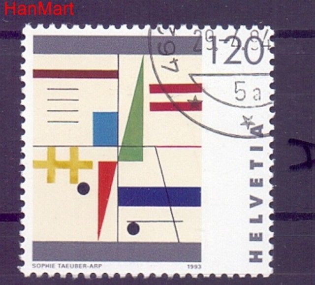 Znaczek Szwajcaria 1993 Stemplowane