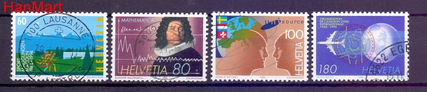 Znaczek Szwajcaria 1994 Stemplowane