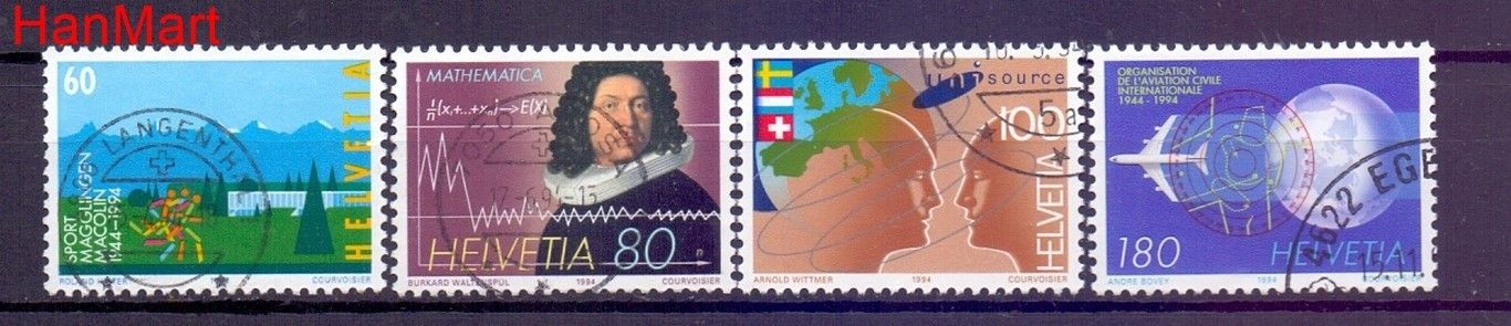 Znaczek Szwajcaria 1994 Stemplowane