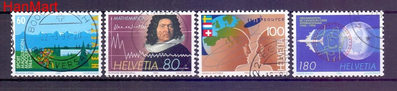Znaczek Szwajcaria 1994 Stemplowane