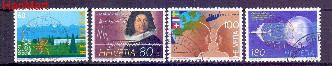 Znaczek Szwajcaria 1994 Stemplowane