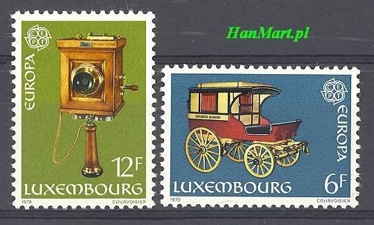 Znaczek Luksemburg 1979 Mi 987-988 Czyste **