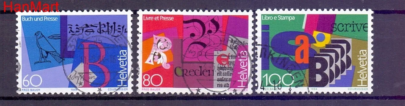 Znaczek Szwajcaria 1994 Stemplowane