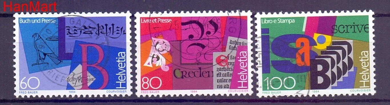 Znaczek Szwajcaria 1994 Stemplowane