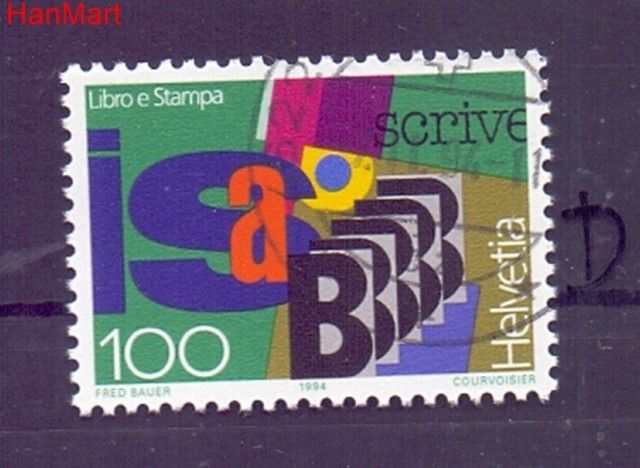 Znaczek Szwajcaria 1994 Stemplowane