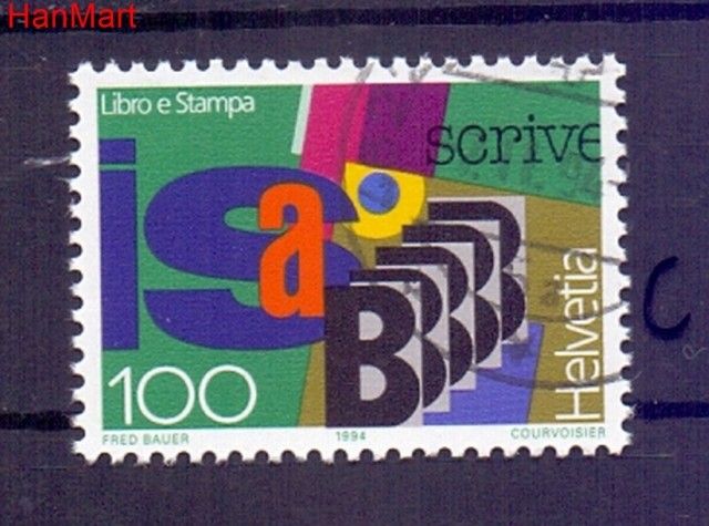Znaczek Szwajcaria 1994 Stemplowane