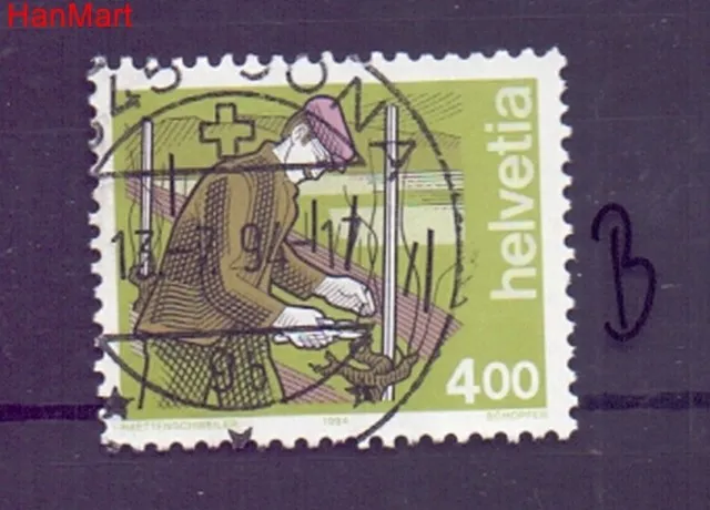 Znaczek Szwajcaria 1994 Stemplowane