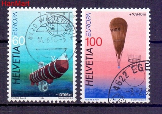 Znaczek Szwajcaria 1994 Stemplowane