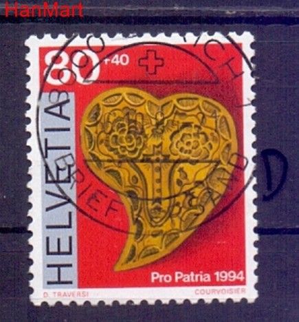 Znaczek Szwajcaria 1994 Stemplowane