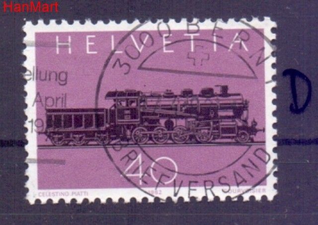 Znaczek Szwajcaria 1982 Stemplowane