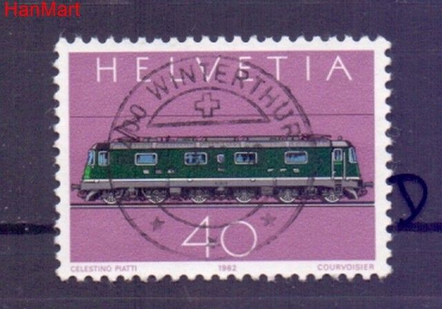 Znaczek Szwajcaria 1982 Stemplowane