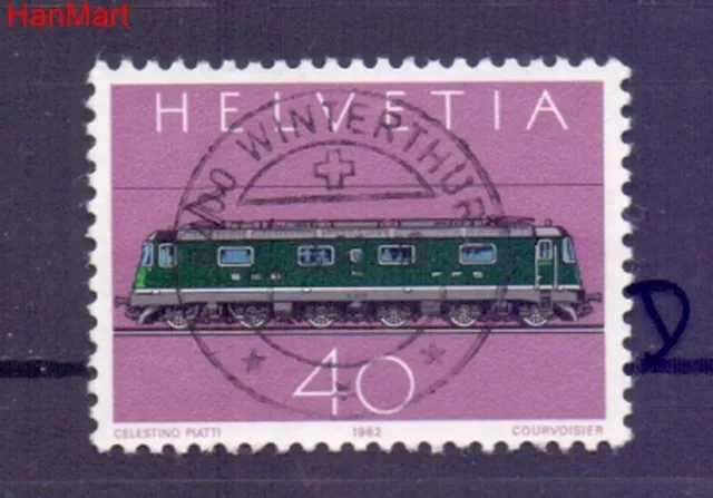 Znaczek Szwajcaria 1982 Stemplowane