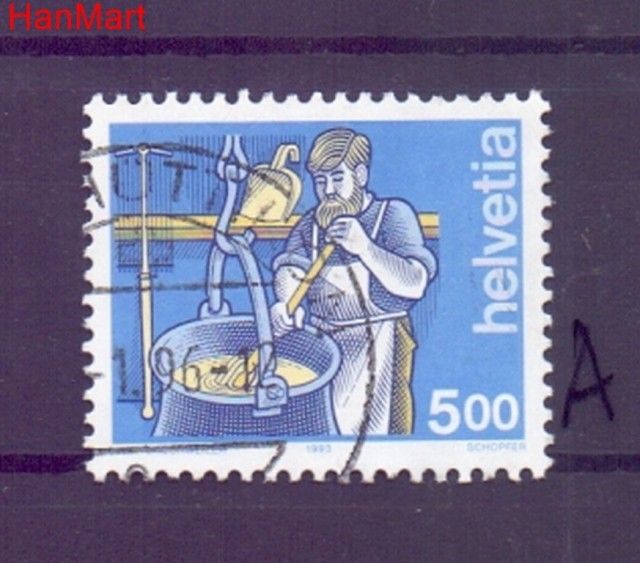 Znaczek Szwajcaria 1993 Stemplowane