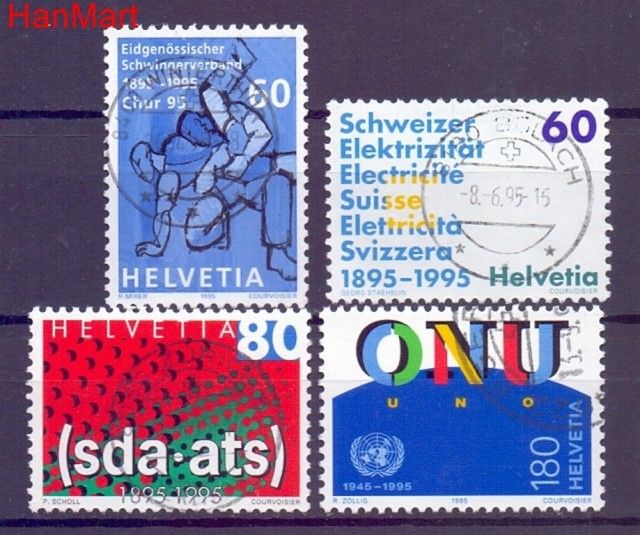 Znaczek Szwajcaria 1995 Stemplowane