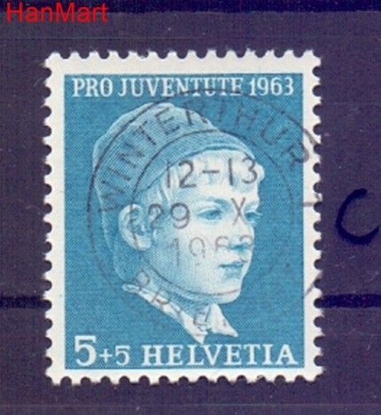 Znaczek Szwajcaria 1963 Stemplowane