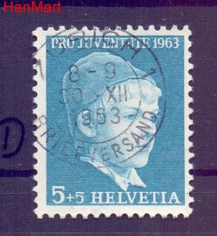 Znaczek Szwajcaria 1963 Stemplowane