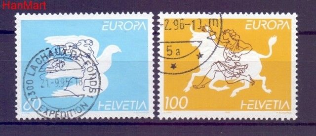 Znaczek Szwajcaria 1995 Stemplowane