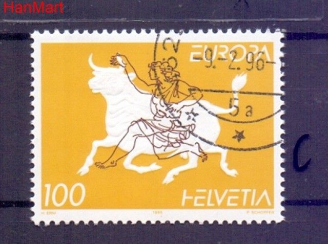Znaczek Szwajcaria 1995 Stemplowane