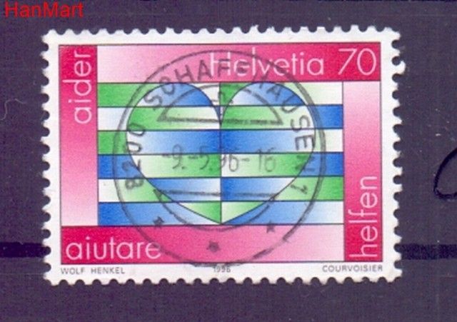 Znaczek Szwajcaria 1996 Stemplowane