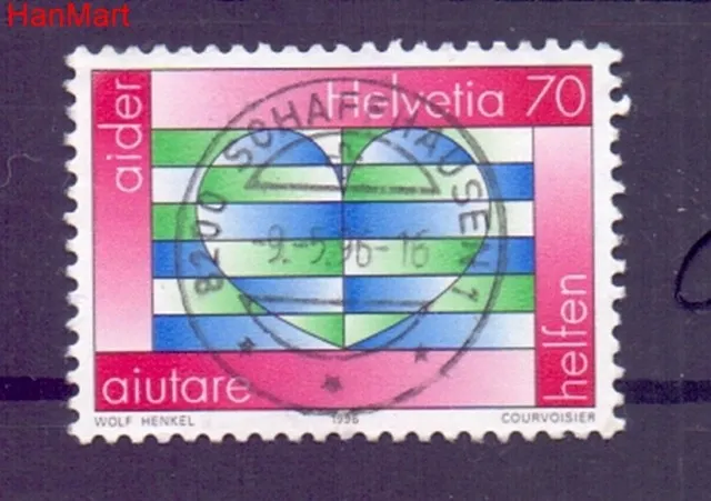 Znaczek Szwajcaria 1996 Stemplowane