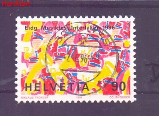 Znaczek Szwajcaria 1996 Stemplowane