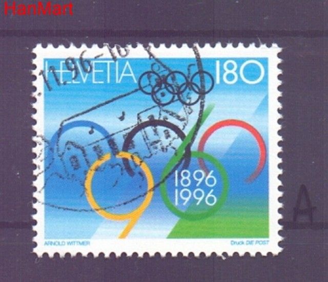 Znaczek Szwajcaria 1996 Stemplowane
