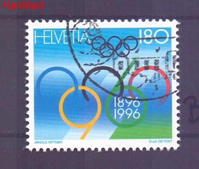 Znaczek Szwajcaria 1996 Stemplowane